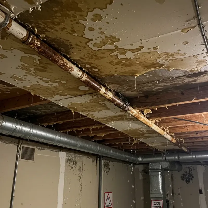 Ceiling Water Damage Repair in Five Points, OH