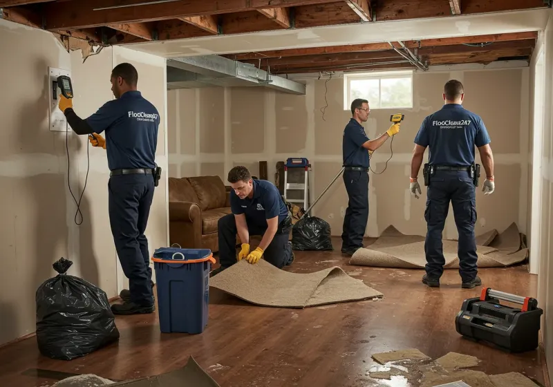 Flood DamageMaterial Assessment and Debris Removal process in Five Points, OH