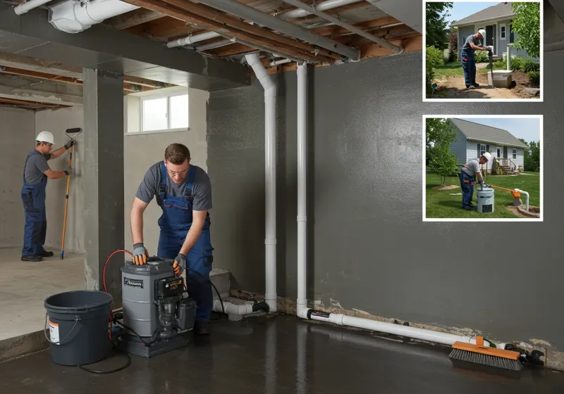 Basement Waterproofing and Flood Prevention process in Five Points, OH